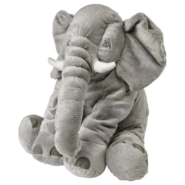 Soft 40cm Elephant Plush Toy - Adorable Baby Pillow & Gift for Kids Soft 40cm Elephant Plush Toy - Adorable Baby Pillow & Gift for Kids