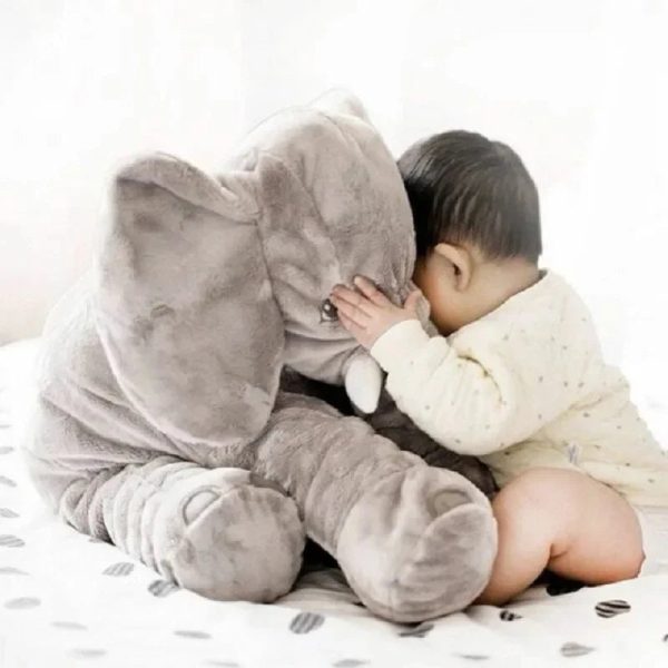Soft 40cm Elephant Plush Toy - Adorable Baby Pillow & Gift for Kids Soft 40cm Elephant Plush Toy - Adorable Baby Pillow & Gift for Kids