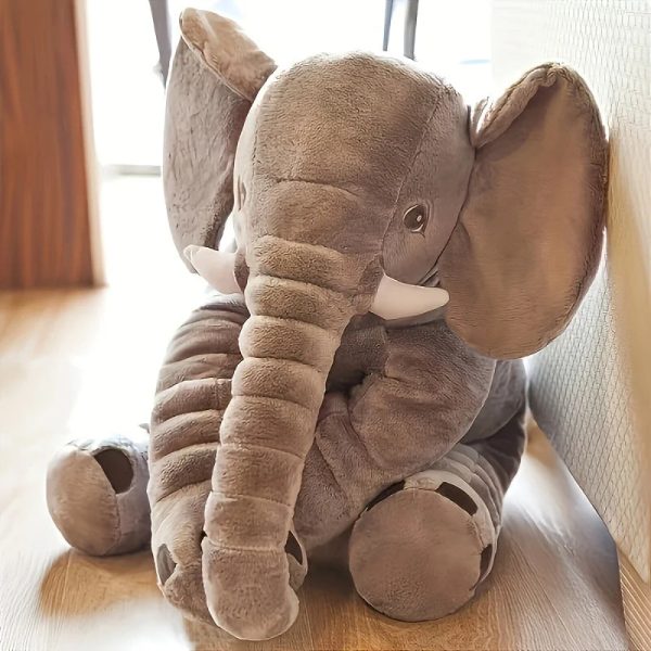 Soft 40cm Elephant Plush Toy - Adorable Baby Pillow & Gift for Kids Soft 40cm Elephant Plush Toy - Adorable Baby Pillow & Gift for Kids