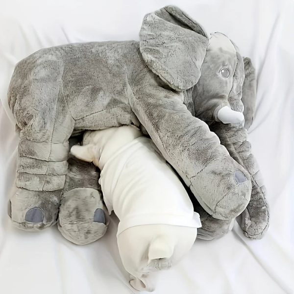 Soft 40cm Elephant Plush Toy - Adorable Baby Pillow & Gift for Kids Soft 40cm Elephant Plush Toy - Adorable Baby Pillow & Gift for Kids
