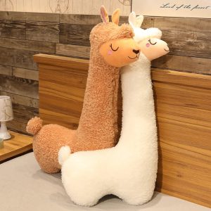 Soft and Cute Brown and White Camel Stuffed Toy