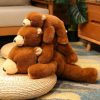 Soft Animal Plush Throw Pillow Polar Bear Brown Bear Panda for Home Decor