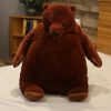 Soft Brown Teddy Bear Plush Pillow 40cm Soft Brown Teddy Bear Plush Pillow 40cm
