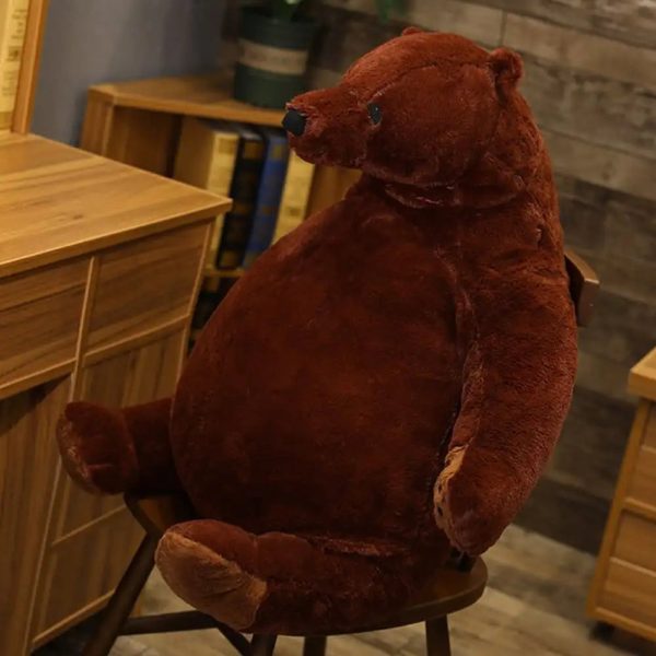Soft Brown Teddy Bear Plush Pillow 40cm Soft Brown Teddy Bear Plush Pillow 40cm