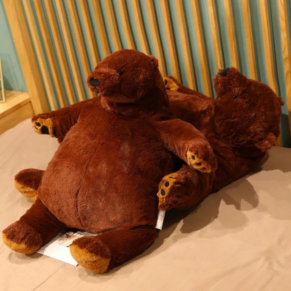 Soft Brown Teddy Bear Plush Pillow 40cm Soft Brown Teddy Bear Plush Pillow 40cm