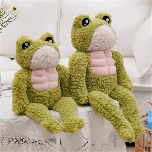 Soft Creative Strong Frog Plush Toy