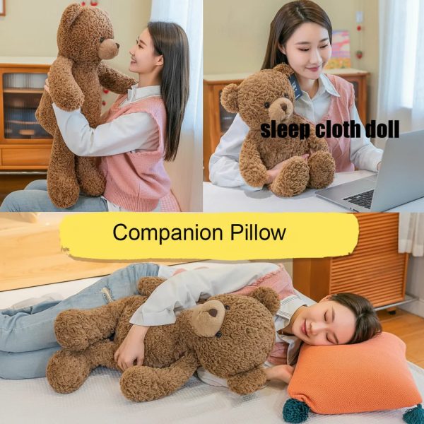 Soft Cuddle Teddy Bear Plush Pillow