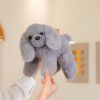 Soft & Cuddly 30CM Prone Simulation Dog Plush Toy for Warm Companionship Soft & Cuddly 30CM Prone Simulation Dog Plush Toy for Warm Companionship