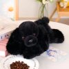 Soft & Cuddly 30CM Prone Simulation Dog Plush Toy for Warm Companionship Soft & Cuddly 30CM Prone Simulation Dog Plush Toy for Warm Companionship