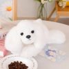 Soft & Cuddly 30CM Prone Simulation Dog Plush Toy for Warm Companionship Soft & Cuddly 30CM Prone Simulation Dog Plush Toy for Warm Companionship