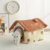 Soft Dog Bed Enclosed Winter House Soft Dog Bed Enclosed Winter House