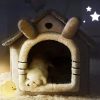 Soft Dog Bed Enclosed Winter House Soft Dog Bed Enclosed Winter House