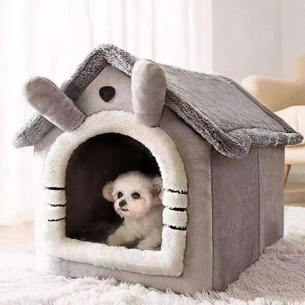 Soft Dog Bed Enclosed Winter House Soft Dog Bed Enclosed Winter House