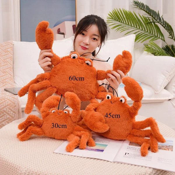 Soft Jellycat Crab Plush Doll - Adorable Gift for Kids & Collectors! Soft Jellycat Crab Plush Doll - Adorable Gift for Kids & Collectors!