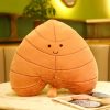 Soft Leaf Plush Pillow Decorative Cushion Soft Leaf Plush Pillow Decorative Cushion