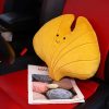 Soft Leaf Plush Pillow Decorative Cushion Soft Leaf Plush Pillow Decorative Cushion