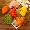 Soft Leaf Plush Pillow Decorative Cushion Soft Leaf Plush Pillow Decorative Cushion