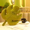 Soft Leaf Plush Pillow Decorative Cushion Soft Leaf Plush Pillow Decorative Cushion