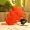 Soft Leaf Plush Pillow Decorative Cushion Soft Leaf Plush Pillow Decorative Cushion