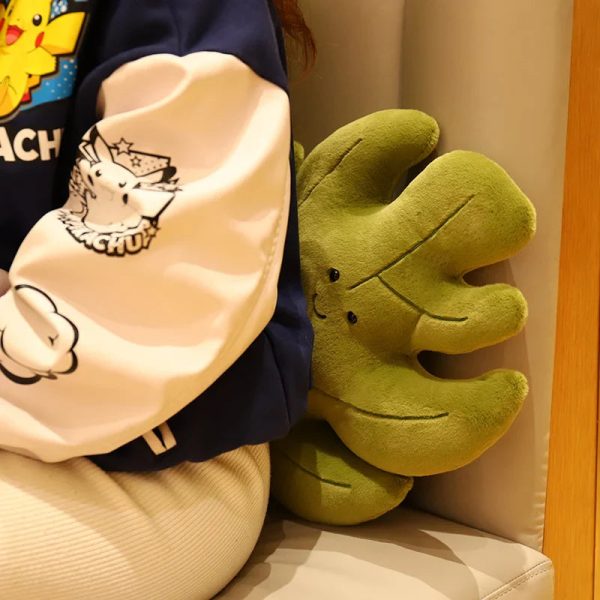 Soft Leaf Plush Pillow Decorative Cushion Soft Leaf Plush Pillow Decorative Cushion