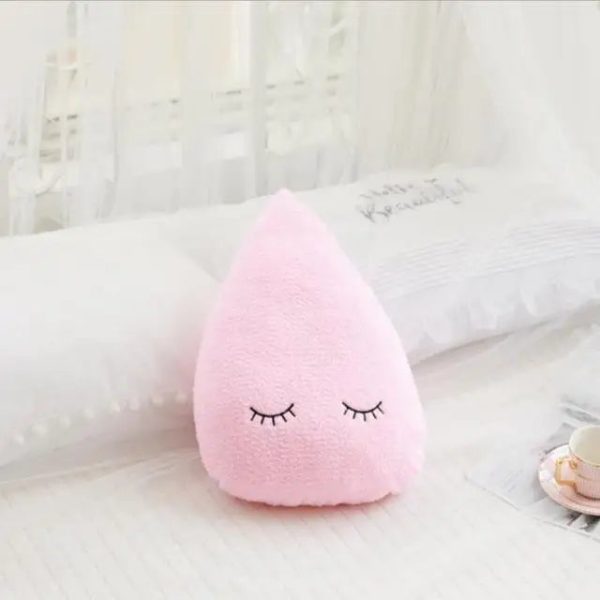 Soft Plush Cloud & Star Raindrop Pillow - Cozy Kids' Room Decor Soft Plush Cloud & Star Raindrop Pillow - Cozy Kids' Room Decor