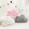 Soft Plush Cloud & Star Raindrop Pillow - Cozy Kids' Room Decor Soft Plush Cloud & Star Raindrop Pillow - Cozy Kids' Room Decor