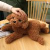 Soft Realistic Teddy Dog Plush Toy - Adorable Gift for Kids & Babies