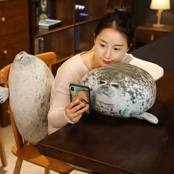 Soft Seal Plush Pillow 40cm Soft Seal Plush Pillow 40cm