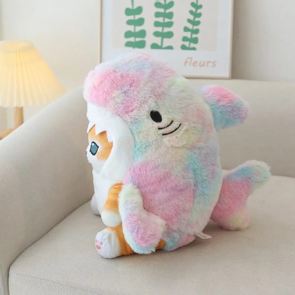 Soft Shark Cat Plush Companion Soft Shark Cat Plush Companion