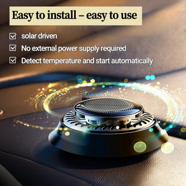 Solar Electromagnetic Molecular Car Fragrance Solar Electromagnetic Molecular Car Fragrance