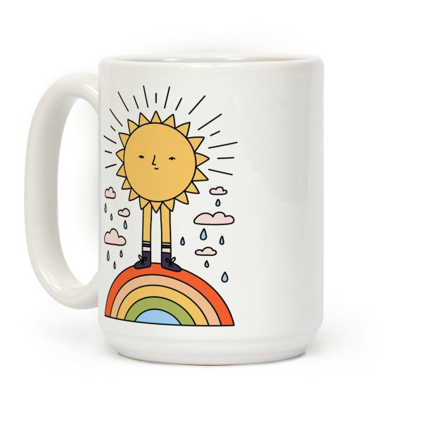 Solar Power Rainbow Coffee Mug Solar Power Rainbow Coffee Mug