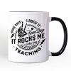 Some Days I Rock It Some Days It Rocks Me Personalized Mug, Funny Teacher Gift with Custom Name Some Days I Rock It Some Days It Rocks Me Personalized Mug, Funny Teacher Gift with Custom Name