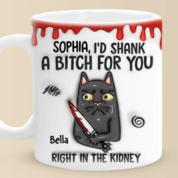 Some Words Hit Harder Than A Kidney Punch - Friend Personalized Custom 3D Inflated Effect Printed Mug - Christmas Gift For Best Friends, Sisters, Family Members, Coworkers Some Words Hit Harder Than A Kidney Punch - Friend Personalized Custom 3D Inflated Effect Printed Mug - Christmas Gift For Best Friends, Sisters, Family Members, Coworkers