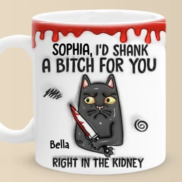 Some Words Hit Harder Than A Kidney Punch - Friend Personalized Custom 3D Inflated Effect Printed Mug - Christmas Gift For Best Friends, Sisters, Family Members, Coworkers Some Words Hit Harder Than A Kidney Punch - Friend Personalized Custom 3D Inflated Effect Printed Mug - Christmas Gift For Best Friends, Sisters, Family Members, Coworkers