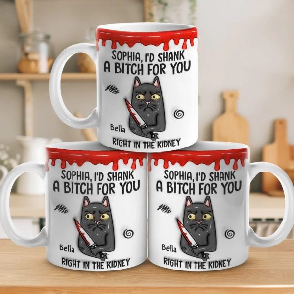 Some Words Hit Harder Than A Kidney Punch - Friend Personalized Custom 3D Inflated Effect Printed Mug - Christmas Gift For Best Friends, Sisters, Family Members, Coworkers Some Words Hit Harder Than A Kidney Punch - Friend Personalized Custom 3D Inflated Effect Printed Mug - Christmas Gift For Best Friends, Sisters, Family Members, Coworkers