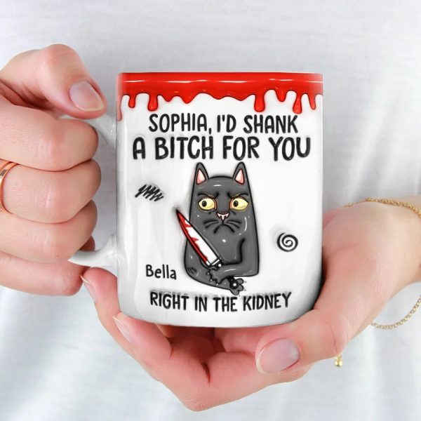 Some Words Hit Harder Than A Kidney Punch - Friend Personalized Custom 3D Inflated Effect Printed Mug - Christmas Gift For Best Friends, Sisters, Family Members, Coworkers Some Words Hit Harder Than A Kidney Punch - Friend Personalized Custom 3D Inflated Effect Printed Mug - Christmas Gift For Best Friends, Sisters, Family Members, Coworkers