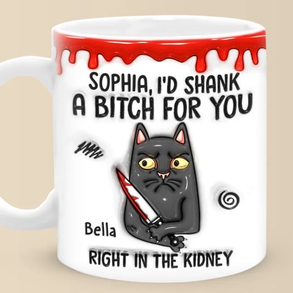 Some Words Hit Harder Than A Kidney Punch - Friend Personalized Custom 3D Inflated Effect Printed Mug - Christmas Gift For Best Friends, Sisters, Family Members, Coworkers Some Words Hit Harder Than A Kidney Punch - Friend Personalized Custom 3D Inflated Effect Printed Mug - Christmas Gift For Best Friends, Sisters, Family Members, Coworkers