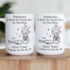 Sometimes I Want To Punch You In The Face Other Times I Want To Sit On It - Personalized Mug Sometimes I Want To Punch You In The Face Other Times I Want To Sit On It - Personalized Mug