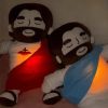 Soothing Jesus Plush Toy - Adjustable Music Sleep Companion
