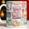 Sophia Baking Essentials Design - Personalized Custom Coffee Mug - HOB008_MG Sophia Baking Essentials Design - Personalized Custom Coffee Mug - HOB008_MG
