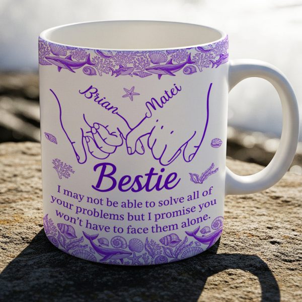 Soul Besties Coffee Mug Personalized Gifts For Besties 02ACDT160725 Soul Besties Coffee Mug Personalized Gifts For Besties 02ACDT160725