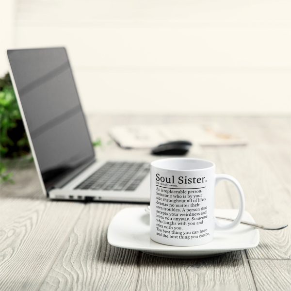 Soul Sister An Irreplacable Person - Personalized Mug - Christmas Gift For Friends, Best Friends, Besties Soul Sister An Irreplacable Person - Personalized Mug - Christmas Gift For Friends, Best Friends, Besties