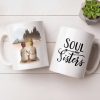Soul Sisters With Two Women And Nature Background - Personalized Custom Coffee Mug - BST523_MG Soul Sisters With Two Women And Nature Background - Personalized Custom Coffee Mug - BST523_MG