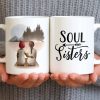 Soul Sisters With Two Women And Nature Background - Personalized Custom Coffee Mug - BST523_MG Soul Sisters With Two Women And Nature Background - Personalized Custom Coffee Mug - BST523_MG