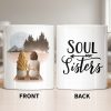 Soul Sisters With Two Women And Nature Background - Personalized Custom Coffee Mug - BST523_MG Soul Sisters With Two Women And Nature Background - Personalized Custom Coffee Mug - BST523_MG