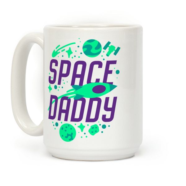 Space Daddy (Green) Coffee Mug Space Daddy (Green) Coffee Mug