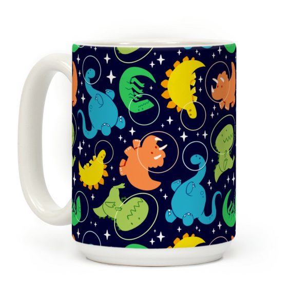 Space Dinos Coffee Mug