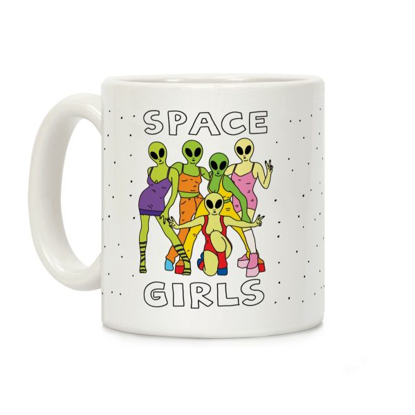 Space Girls Coffee Mug Space Girls Coffee Mug