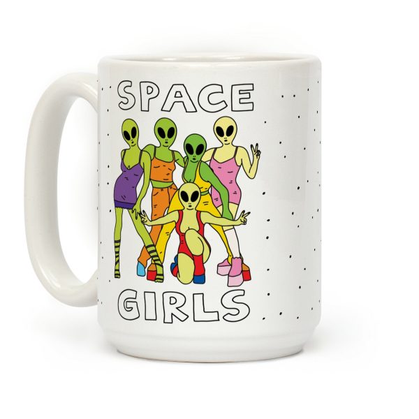 Space Girls Coffee Mug Space Girls Coffee Mug