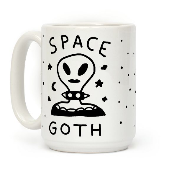 Space Goth Alien Coffee Mug Space Goth Alien Coffee Mug